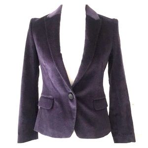 NWT rag & bone velvet blazer!